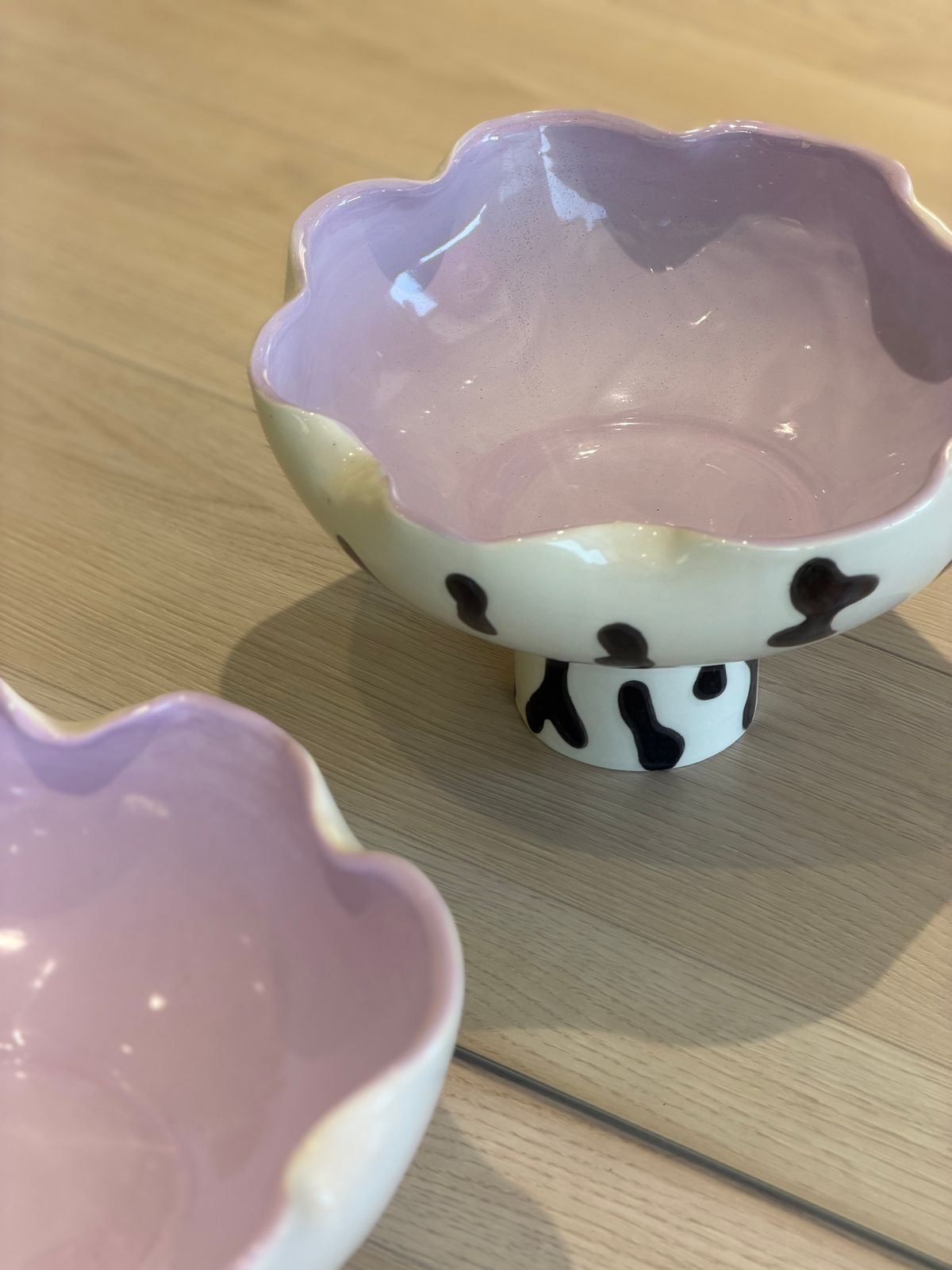 Dalmatian Pedestal Bowl — 3/13