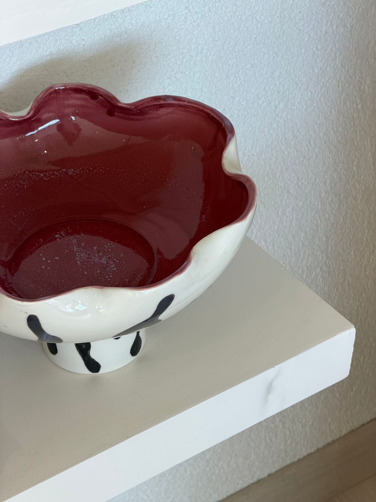 Dalmatian Pedestal Bowl — 4/13