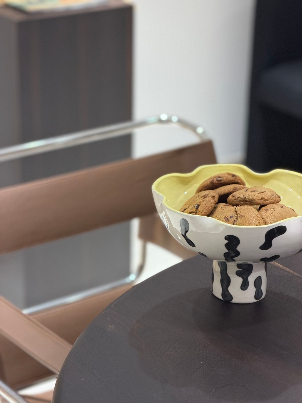 Dalmatian Pedestal Bowl — 9/13