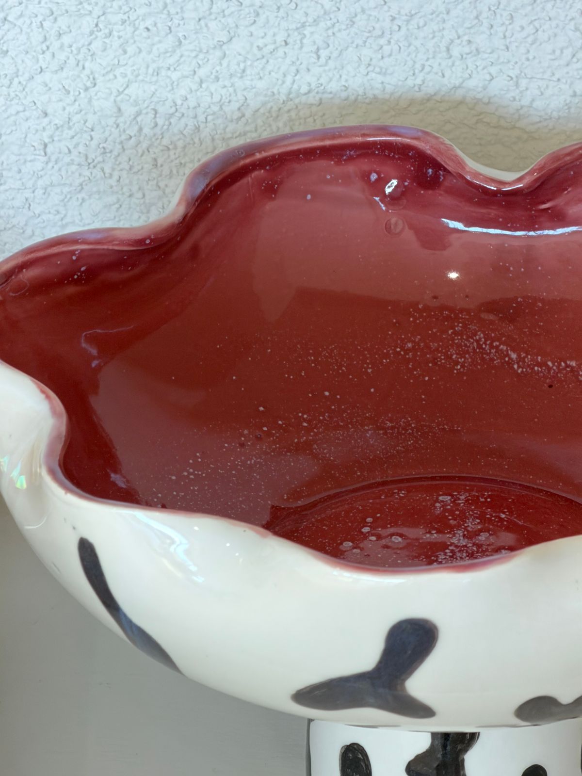 Dalmatian Pedestal Bowl — 12/13