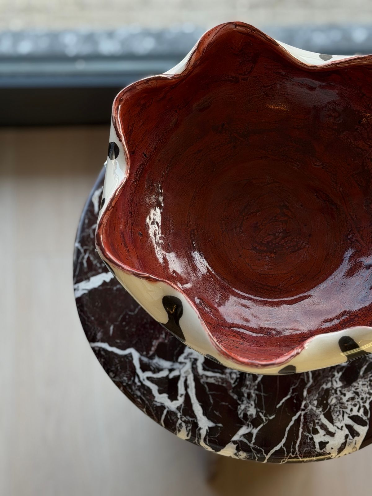 Dalmatian Pedestal Bowl — 13/13