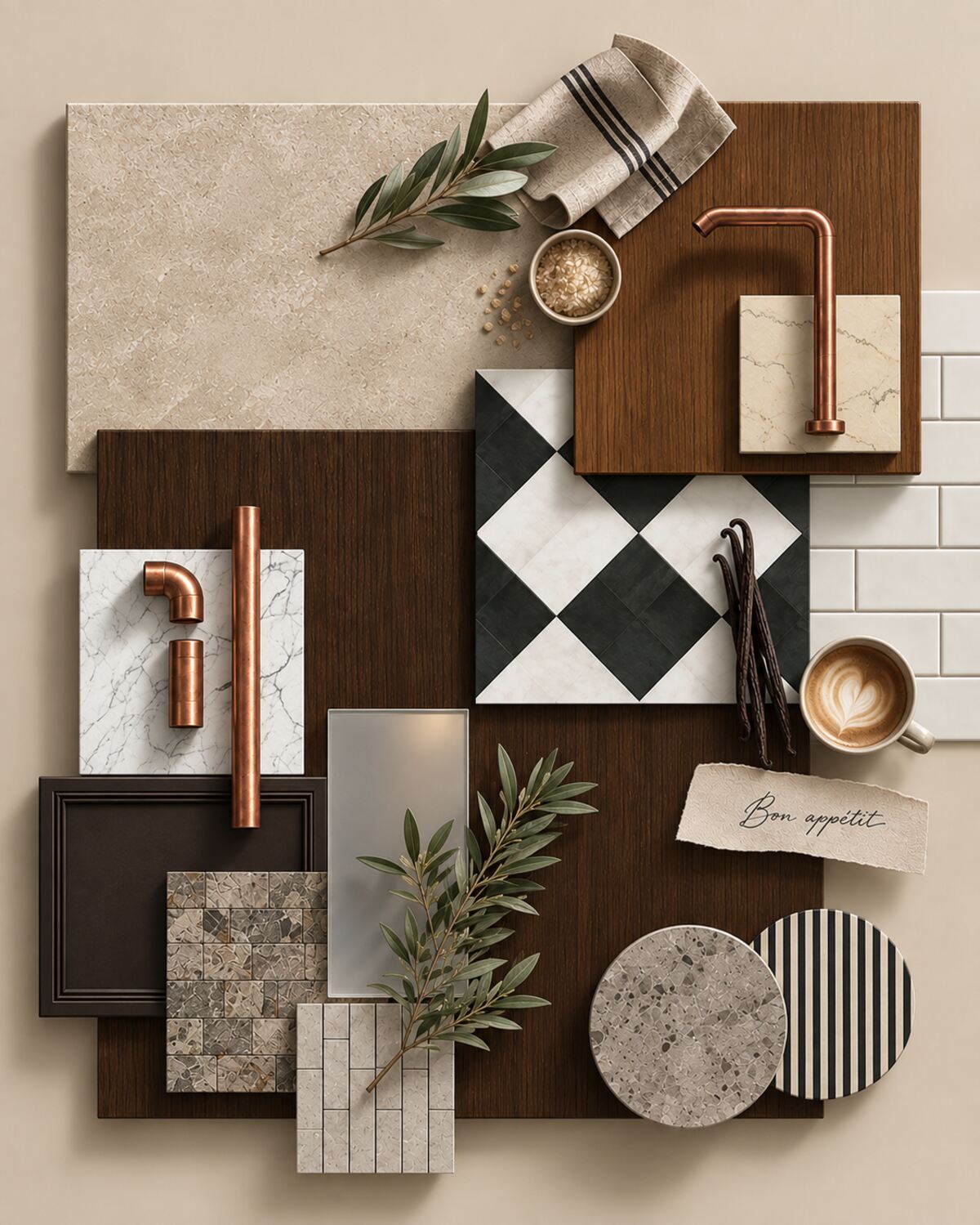 Material palette